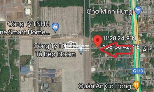 Cần bán gấp lô đất ngay Chợ Minh Hưng giá rẻ, cách QL13 100m